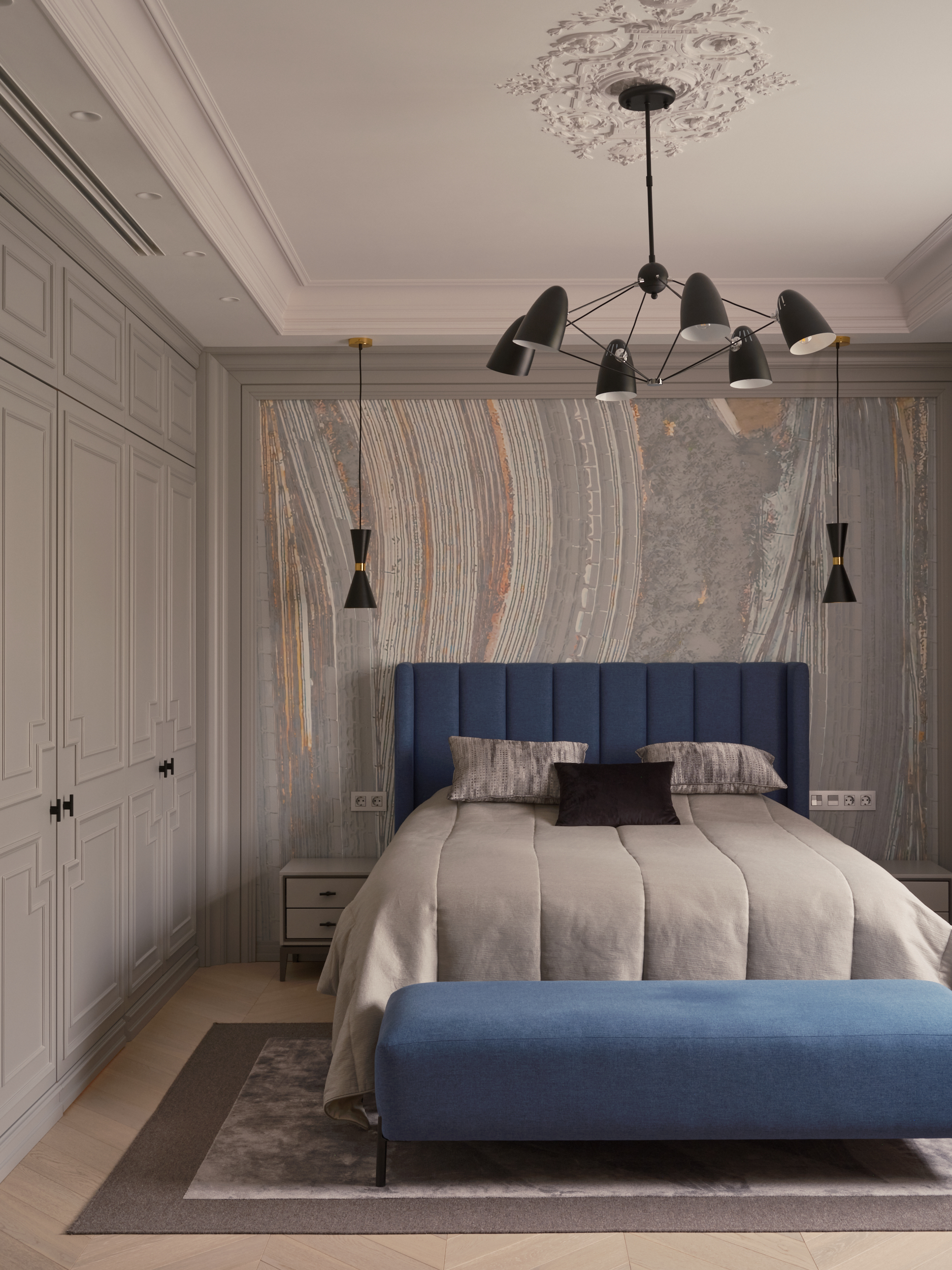 Кровать двуспальная SB644