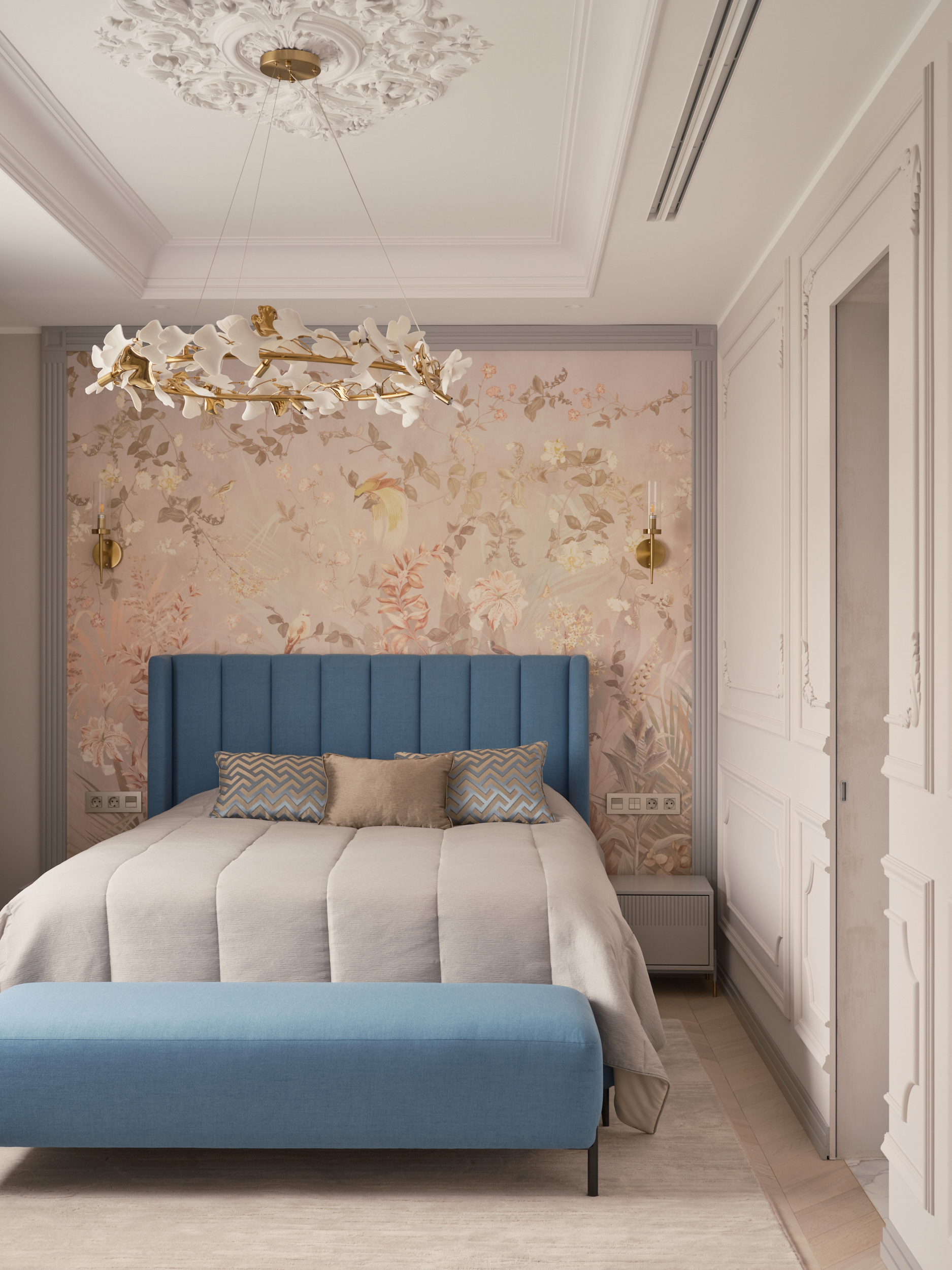 Кровать двуспальная SB644