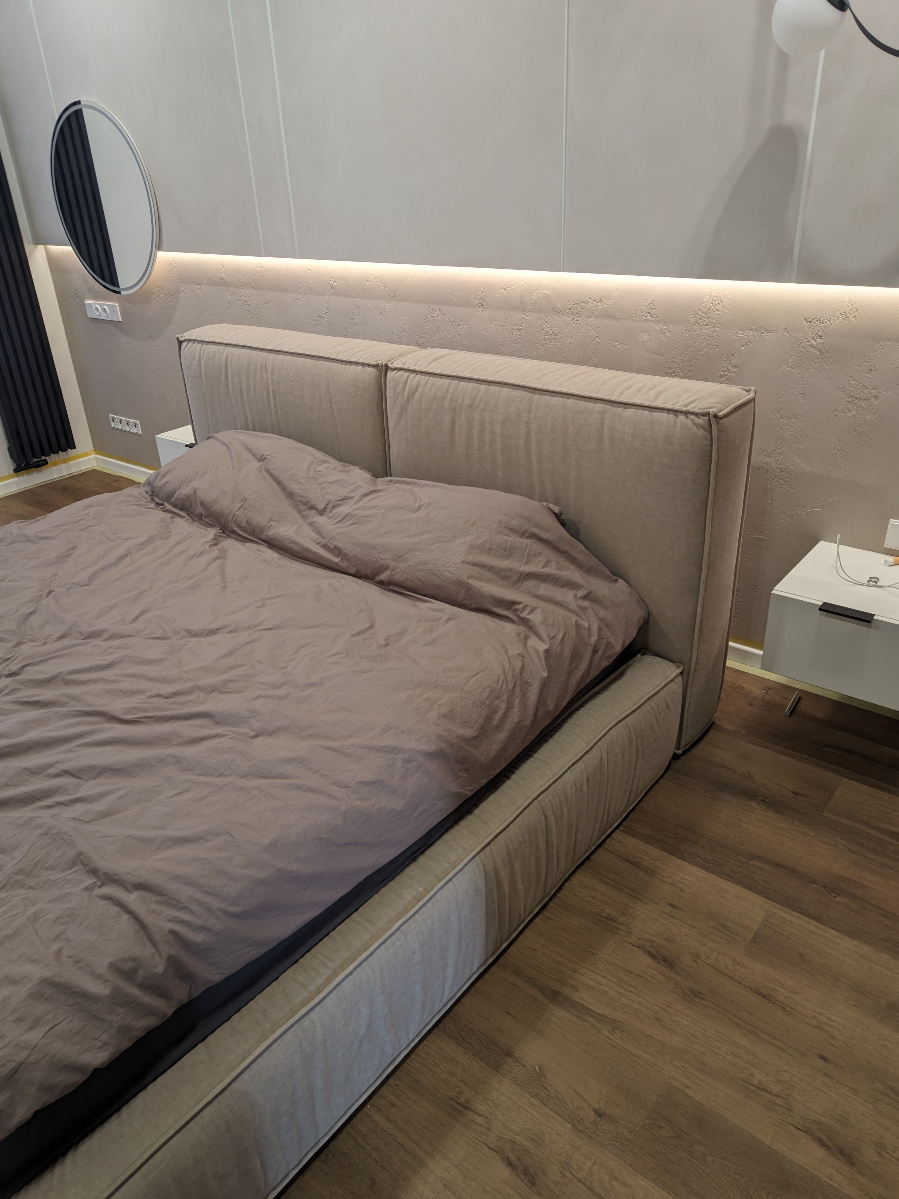 Кровать двуспальная LS836 на заказ 
